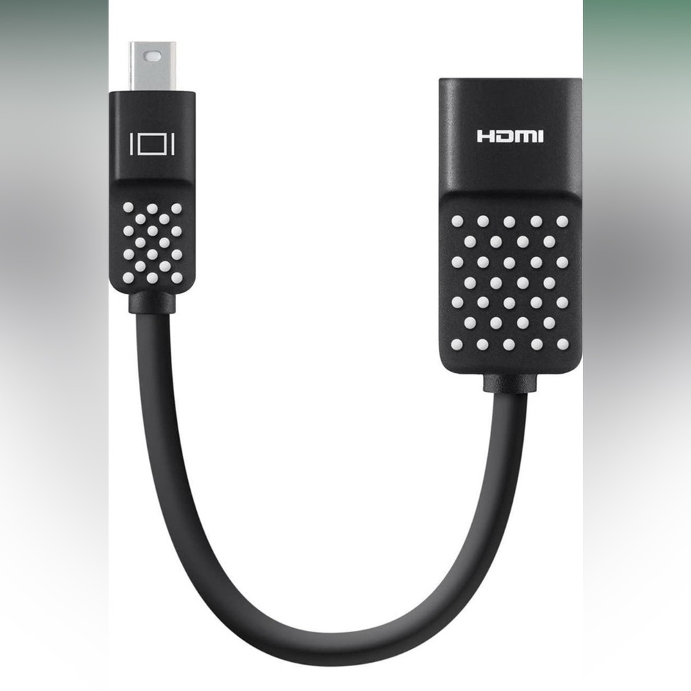 Belkin Mini Displayport To HDMI Adapter - Compatible With 4k Monitors. NWT!